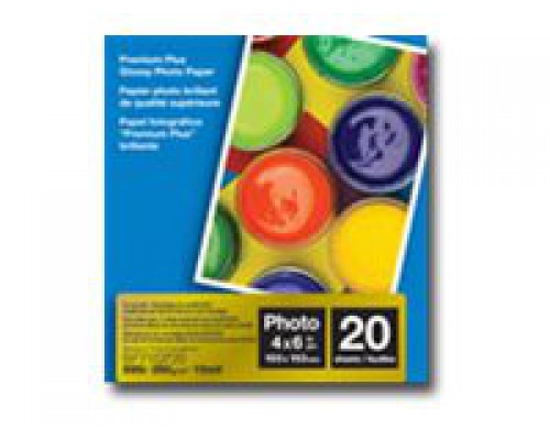 BROTHER Papier Glossy Photo A6 20 sheets - BP71GP20 - 260 g/qm, 102x152mm for 195C,J140W,J315W J525W,J4410DW,J4510DW,J5910DW,J6510DW